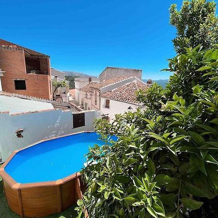 La Palmera. Casa Rural Con Piscina Privada. Benadalid Esterno foto