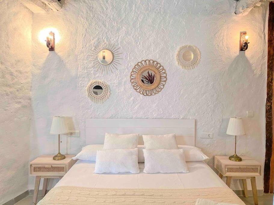 La Palmera. Casa Rural Con Piscina Privada. Benadalid Esterno foto