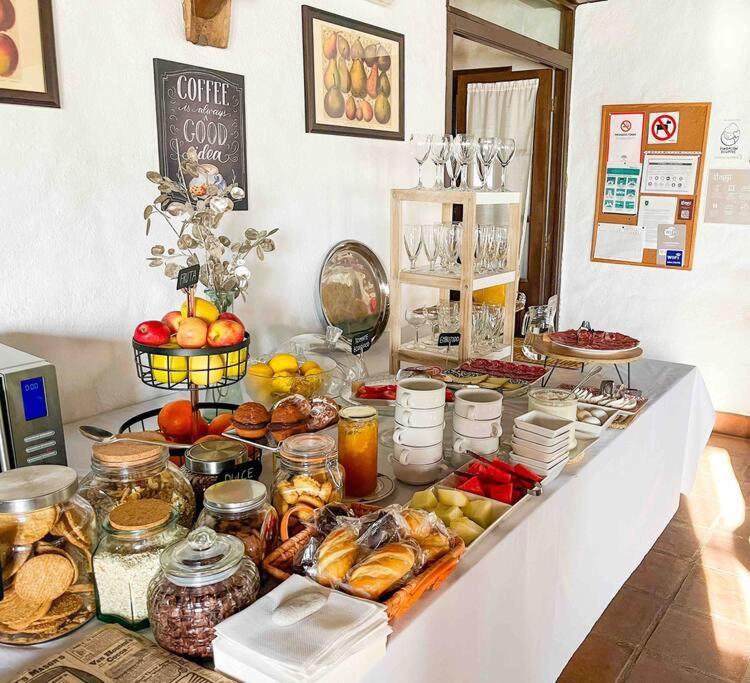 La Palmera. Casa Rural Con Piscina Privada. Benadalid Esterno foto