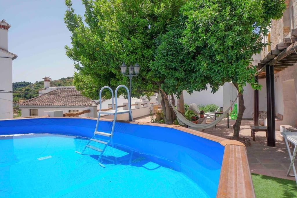 La Palmera. Casa Rural Con Piscina Privada. Benadalid Esterno foto